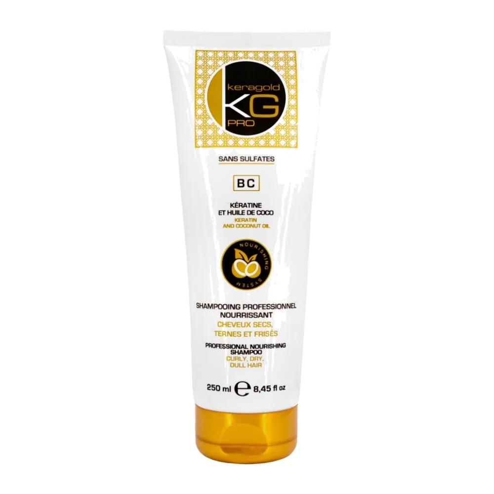 KeraGold Shampooing Sans Sulfate BC Tube 250ML