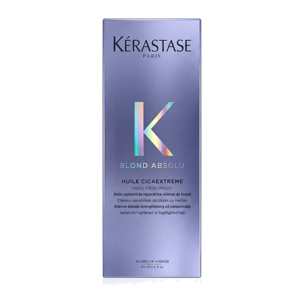 KÉRASTASE – BLOND ABSOLU HUILE CICAEXTREME – Réparation Intense Cheveux Blonds – 100 ml
