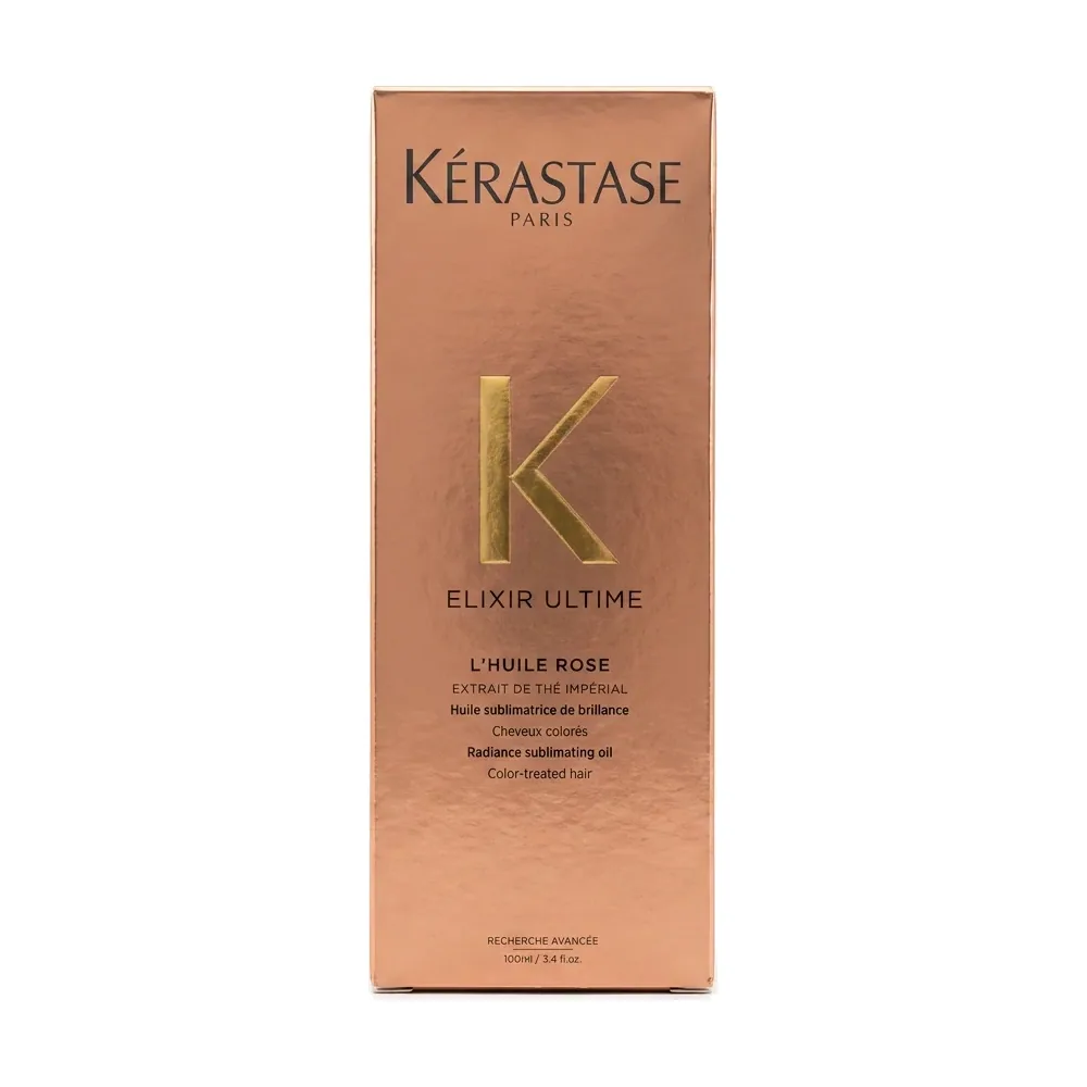KÉRASTASE – ELIXIR ULTIME L’HUILE ROSE – Huile Sublimatrice de Brillance – 100 ml