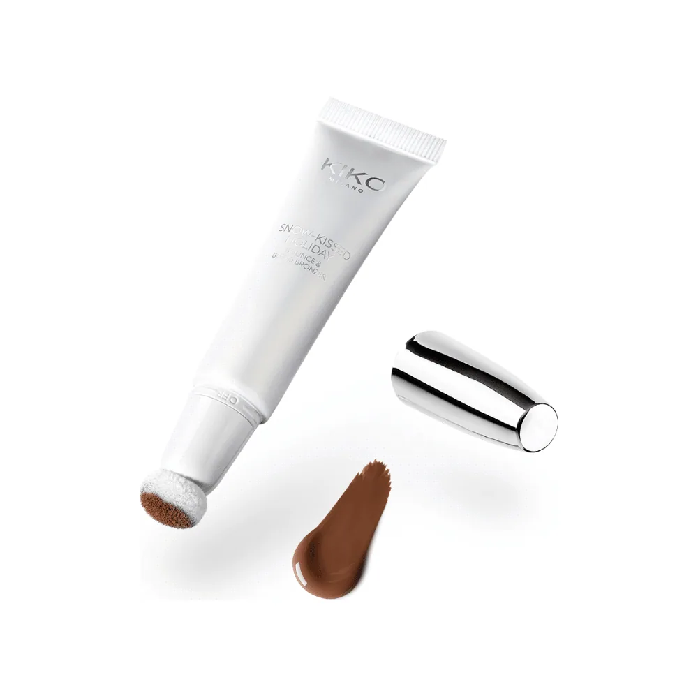 Kiko Snow Kissed Holiday Bounce & Blend Bronzer 01 Hazelnut 11ml