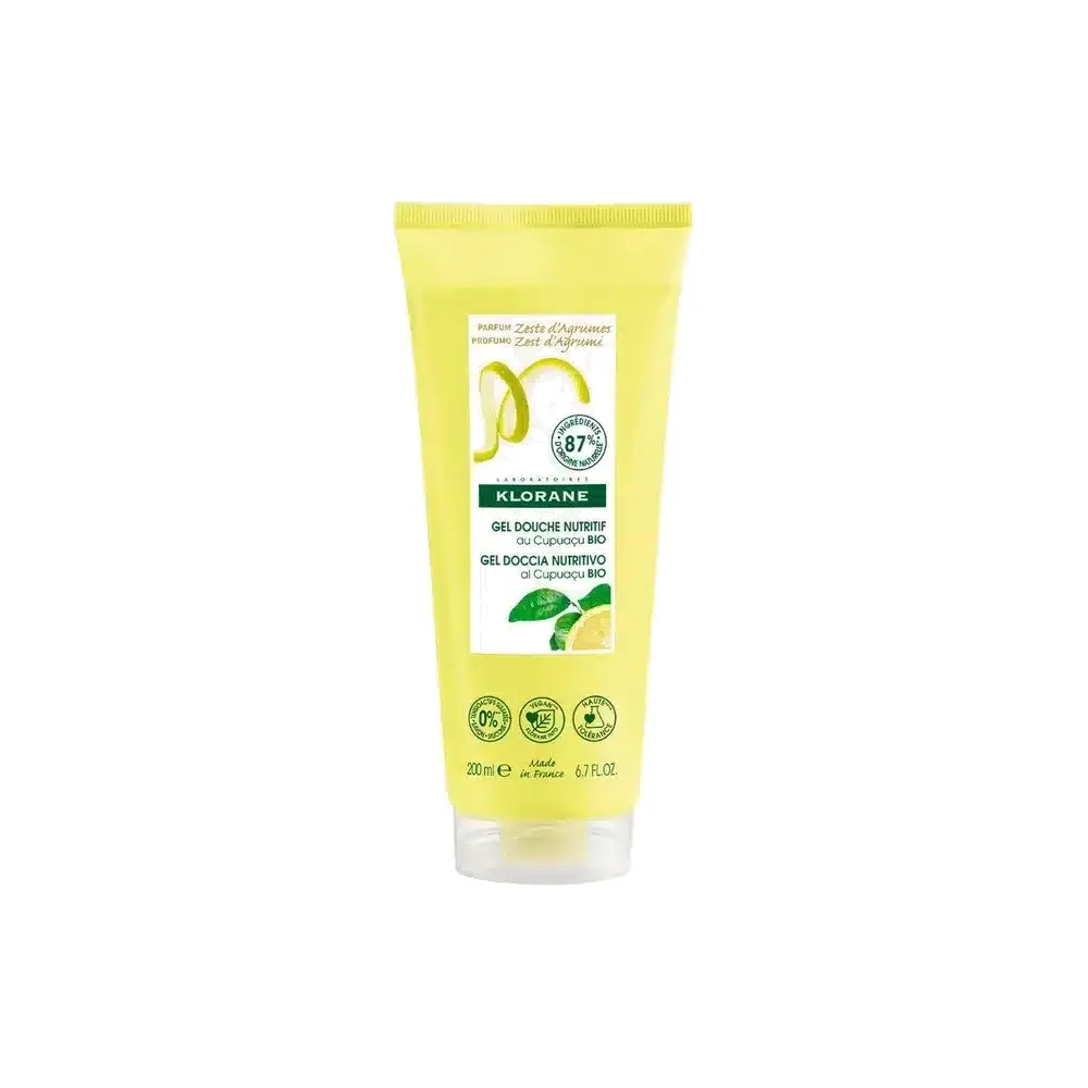 Klorane Gel Douche Nutritif Zeste D’Agrumes 200ml