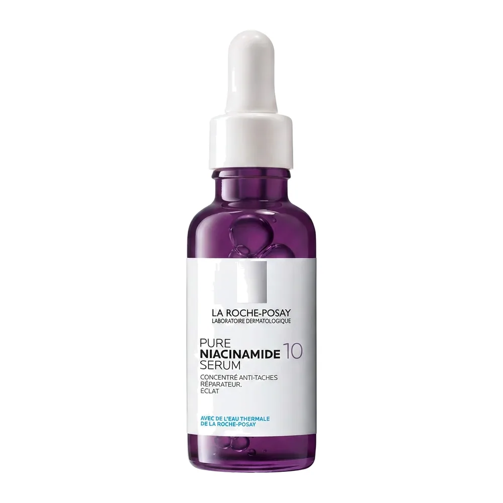 LA ROCHE POSAY-PURE NIACINAMIDE 10 – Sérum Concentré Anti-Tâches Réparateur Eclat, Tous types de peaux, 30ml