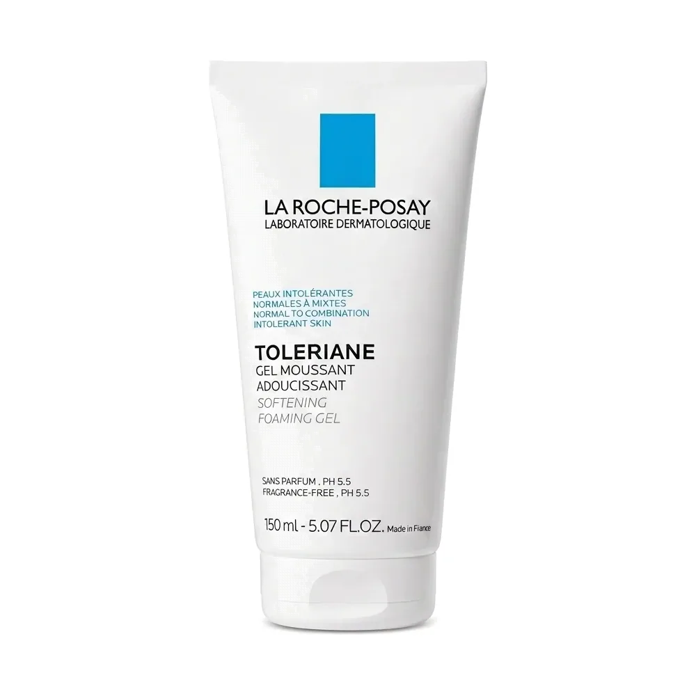 La Roche-Posay – Toleriane Gel Moussant Adoucissant – Nettoyage doux pour peaux sensibles – 150ml
