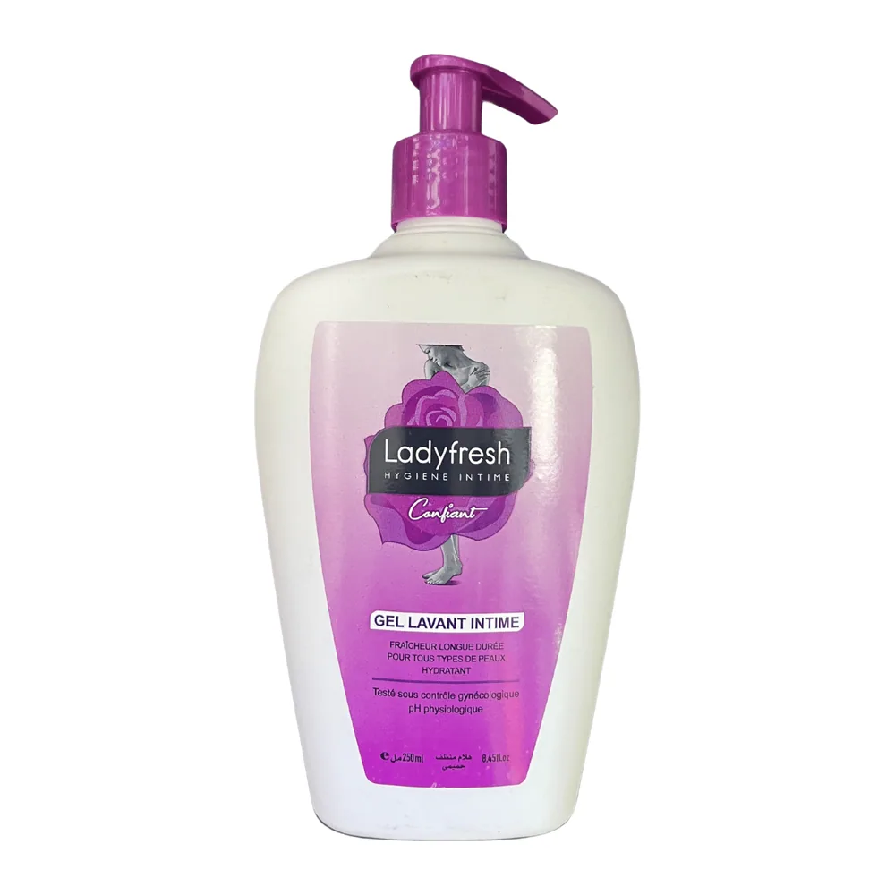 Ladyfresh Confiant Gel Lavant Intime 250ml