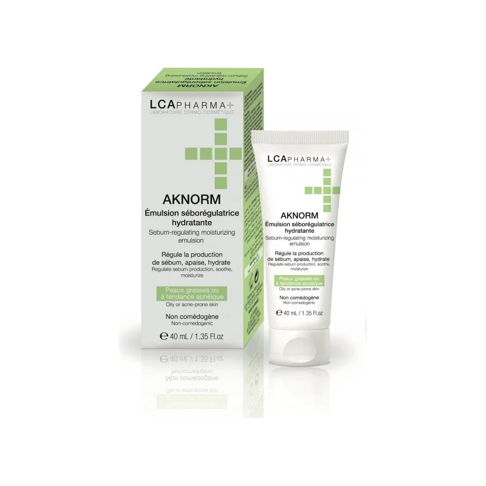 LCA PHARMA AKNORM émulsion sébo-régulatrice 40ml