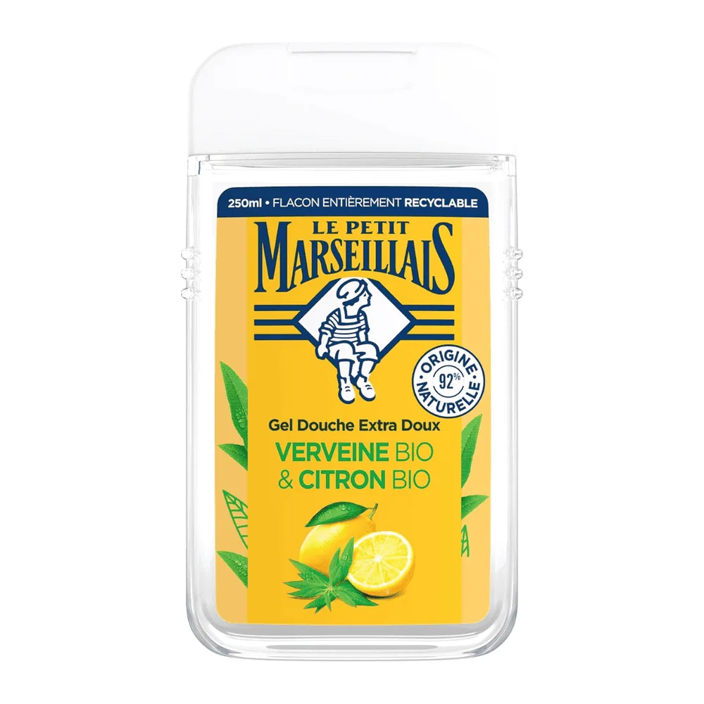 Le Petit Marseillais Gel Douche Extra Doux Verveine & Citron 250 Ml