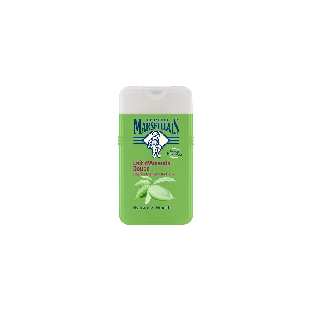 LE PETIT MARSEILLAIS Gel douche Lait d’Amande Douce 250mlµ