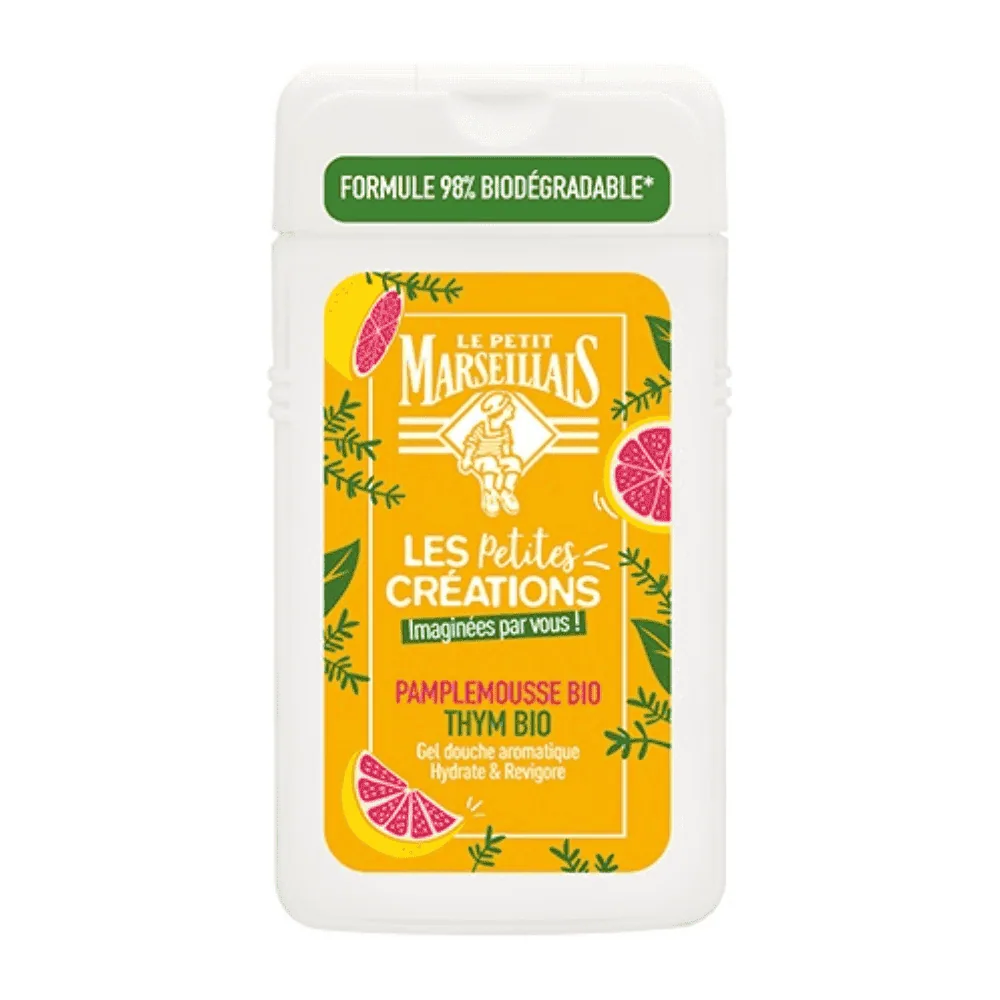 Le Petit Marseillais Gel Douche Pamplemousse Thym Bio 250ml