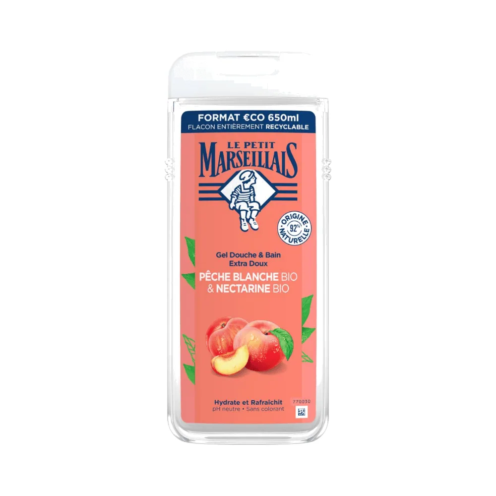 Le Petit Marseillais Gel Douche Pêche Nectarine 400ml