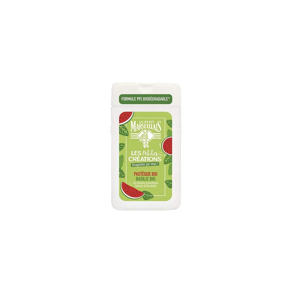 LE PETIT MARSEILLAIS Gel douche Les Petites Créations Pastèque Basilic 250 ml
