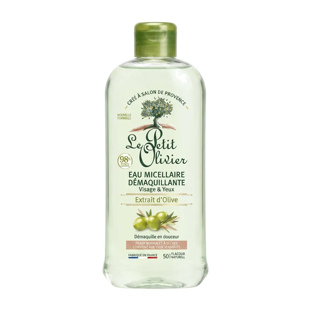 Le Petit Olivier – Eau Micellaire Démaquillante Visage & Yeux – Démaquille en douceur