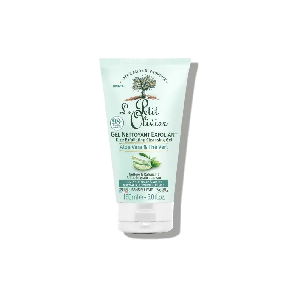 Le Petit Olivier Gel Nettoyant Exfoliant 150ml