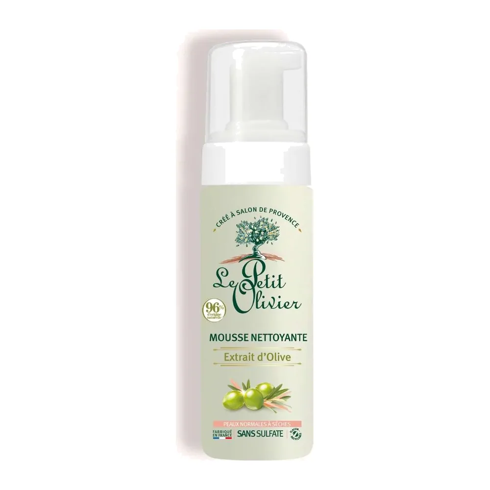 Le Petit Olivier Mousse Nettoyante Extrait d’Olive 150ml