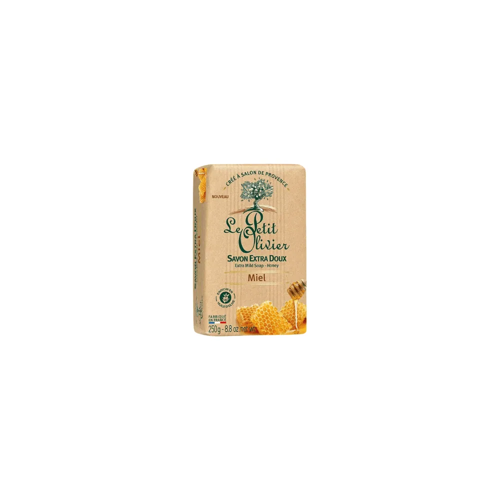 Le Petit Olivier Savon Extra Doux Miel 250g