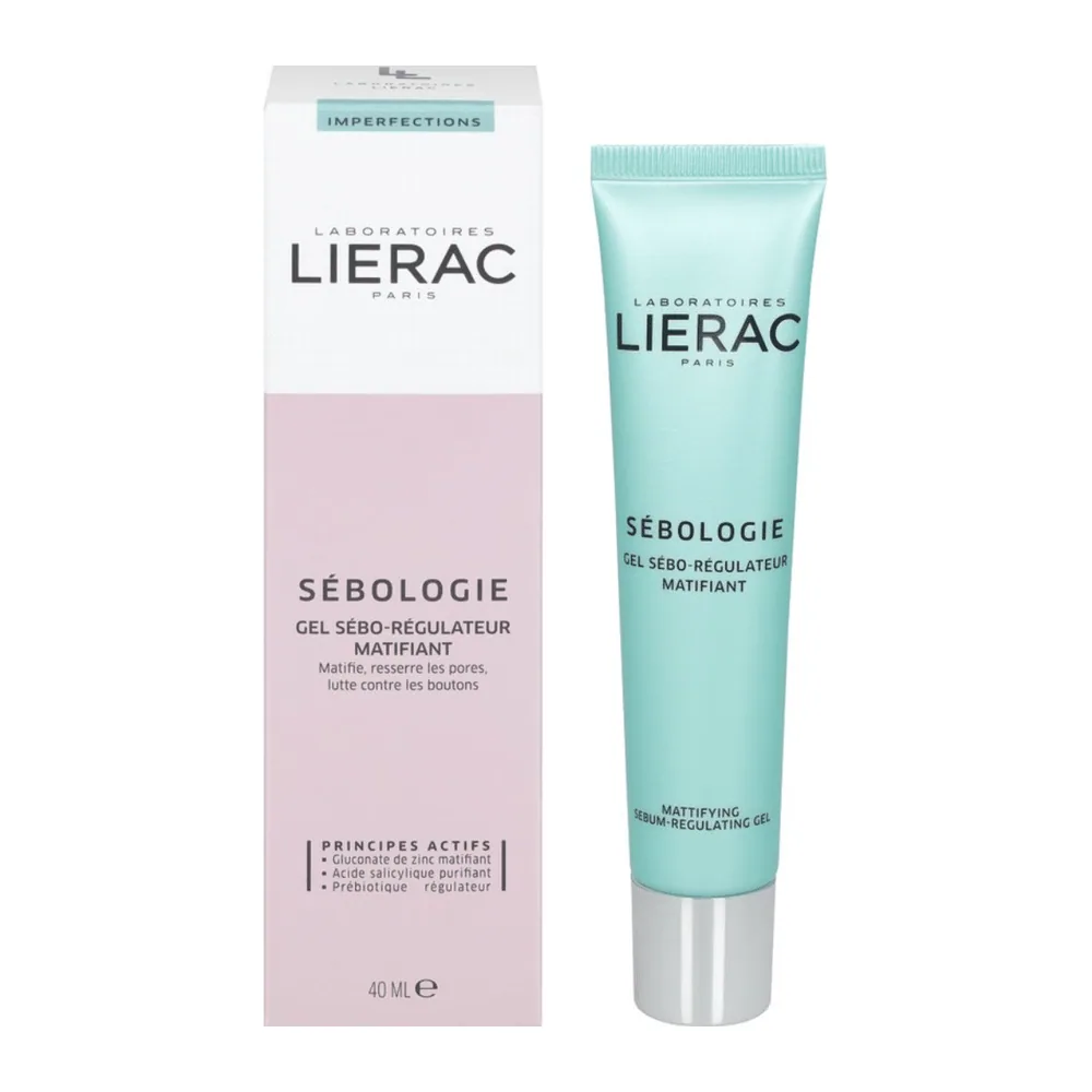 Lierac Sébologie Gel Régulateur Matifiant Correction Imperfections.