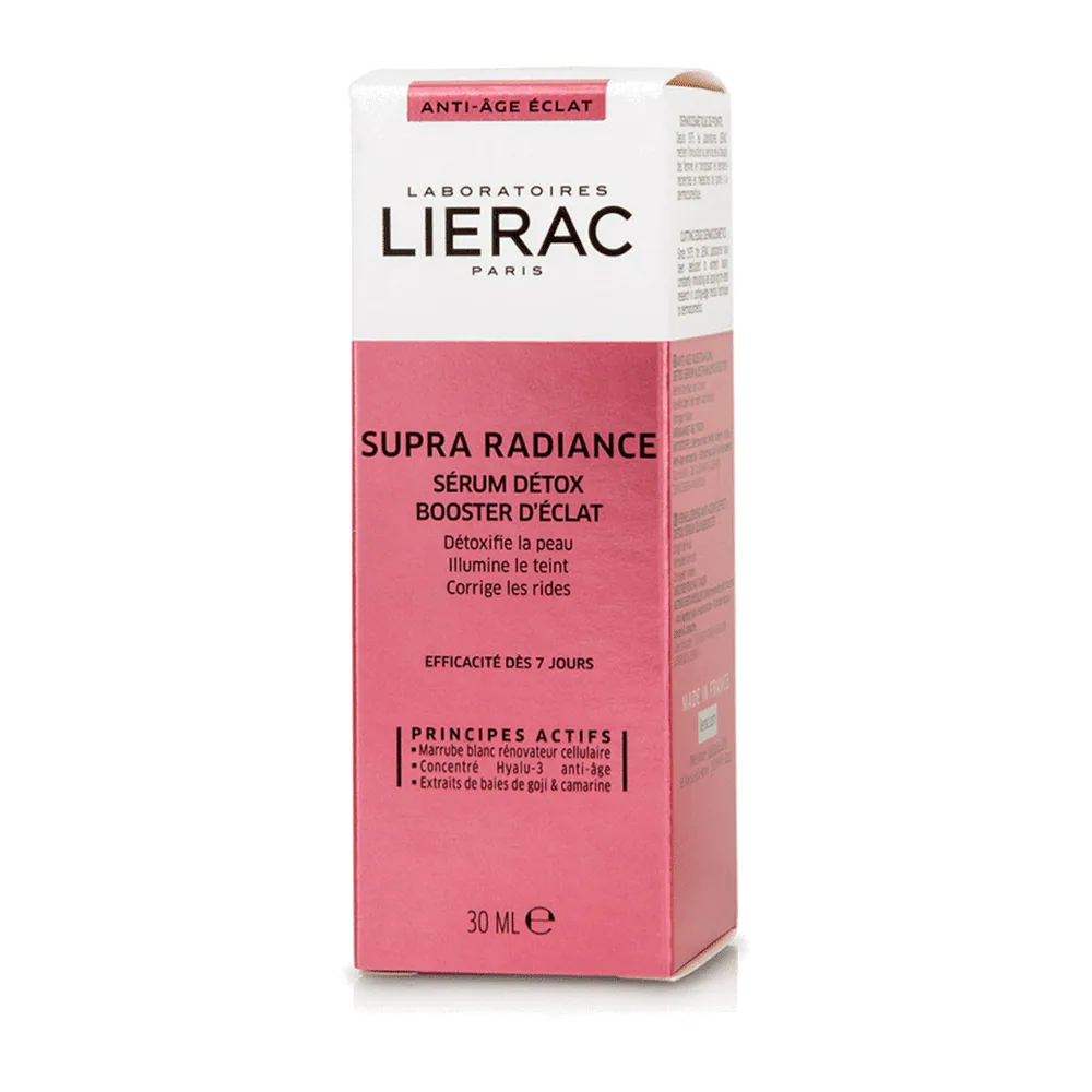 Lierac Supra Radiance Sérum Détox Booster D’Éclat 30Ml