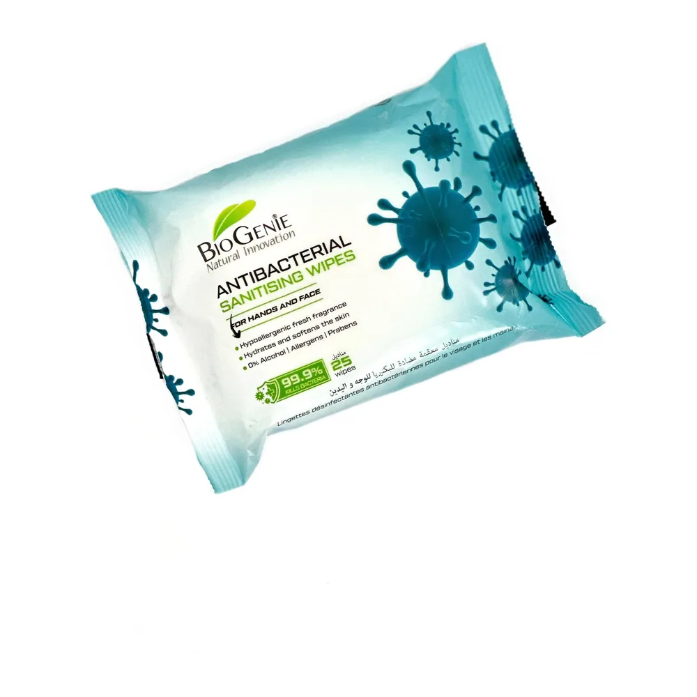 Lingettes Antibactériennes
