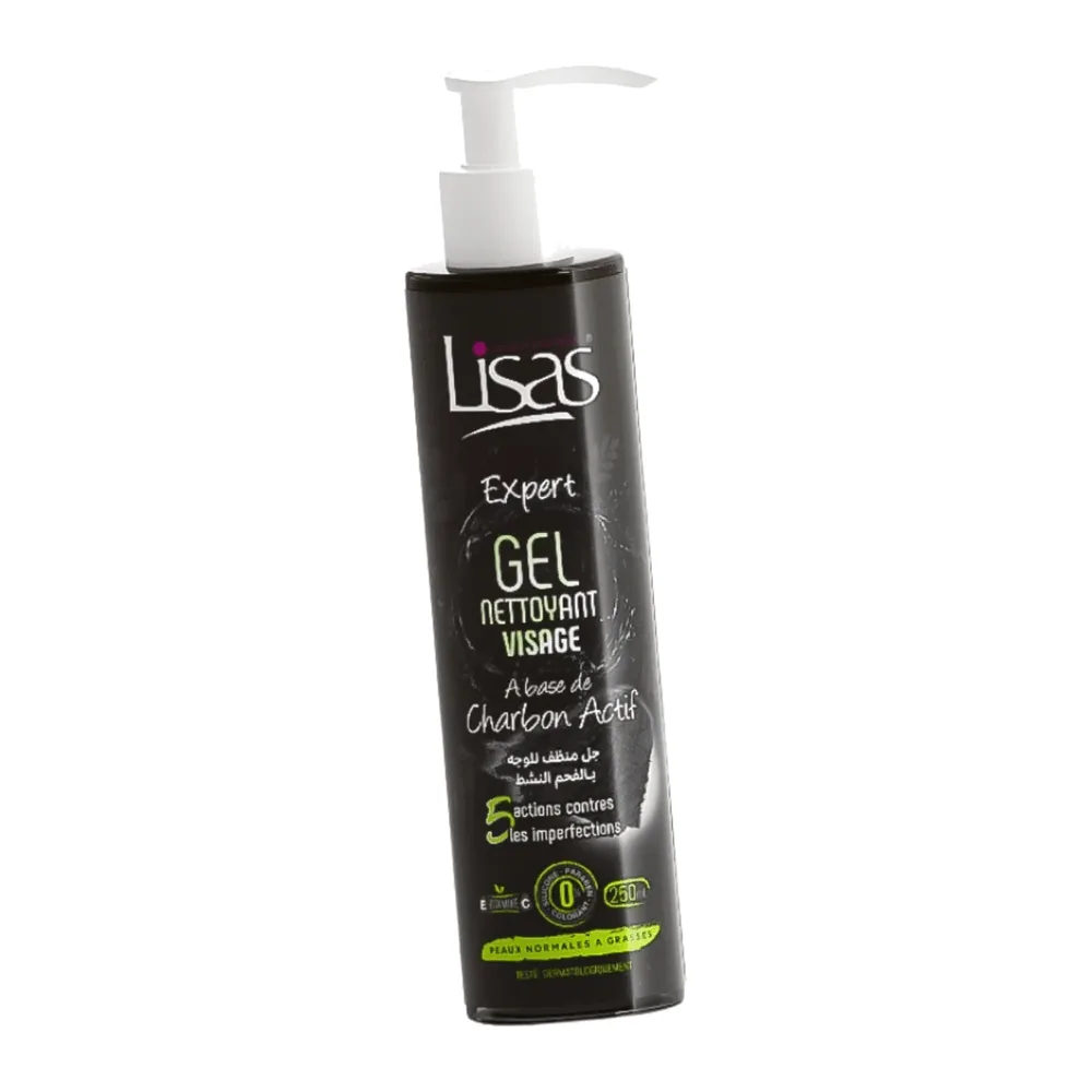 Lisas Expert Gel Nettoyant Charbon