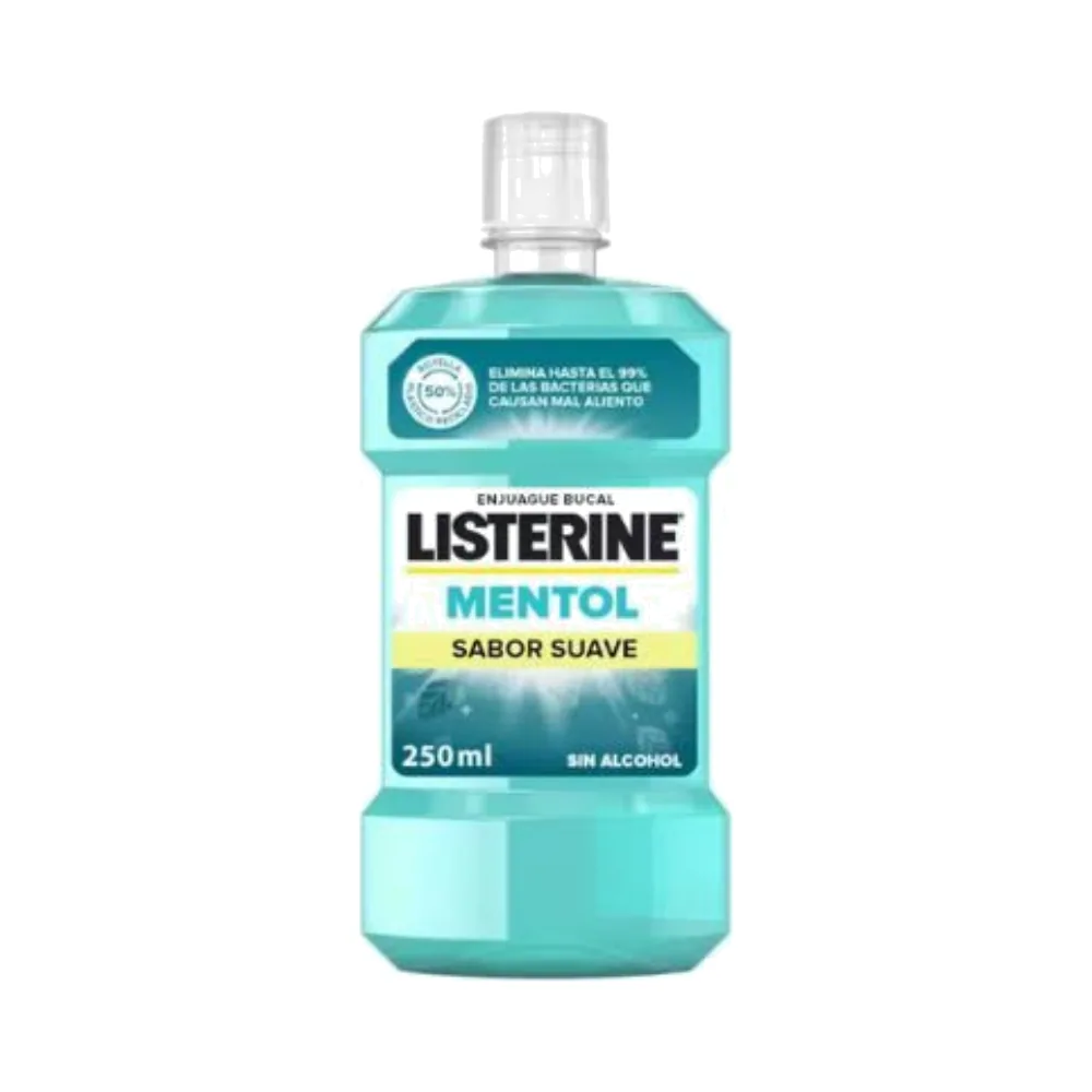 Listerine Mentol Saveur Douce Bain De Bouche 500ml