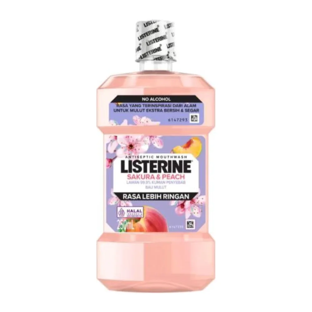 Listerine Sakura Et Peach 250Ml