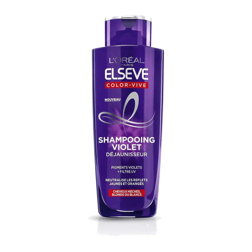 L’Oréal Elseve Color Vive Shampoing Violet Cheveux Méchés 200ml