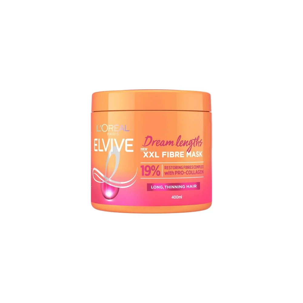 L’Oréal Elvital Dream Lenght Xxl Fiber Mask 400ml