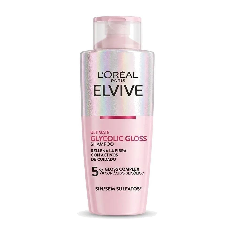 L’Oréal Paris – Elvive Ultimate Glycolic Gloss Shampoo – Brillance et réparation