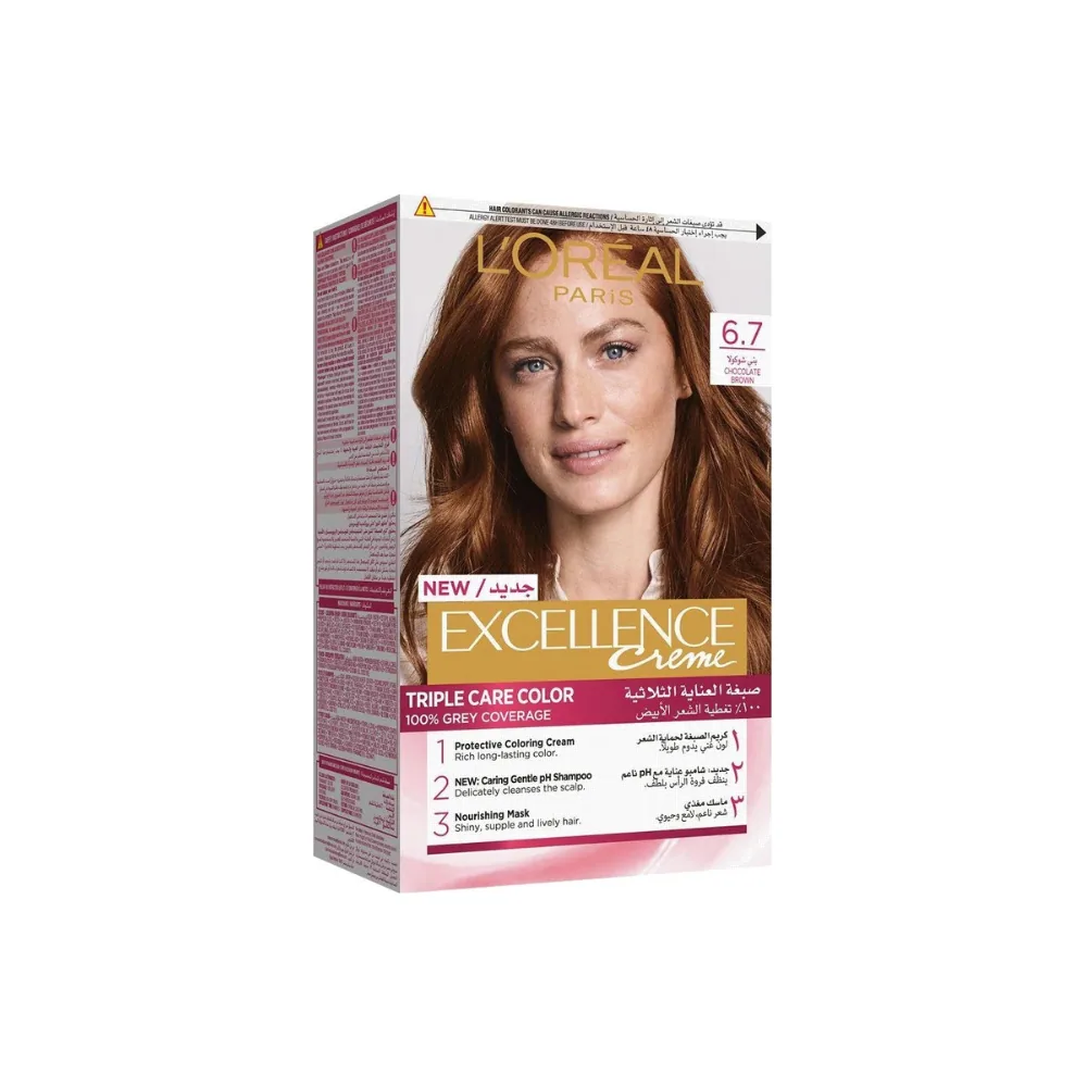 L’Oréal Excellence Coloration 6.7