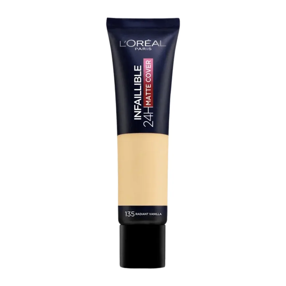 Loreal Fdt Infaillible Matt Cover 135 Vanille Ecla