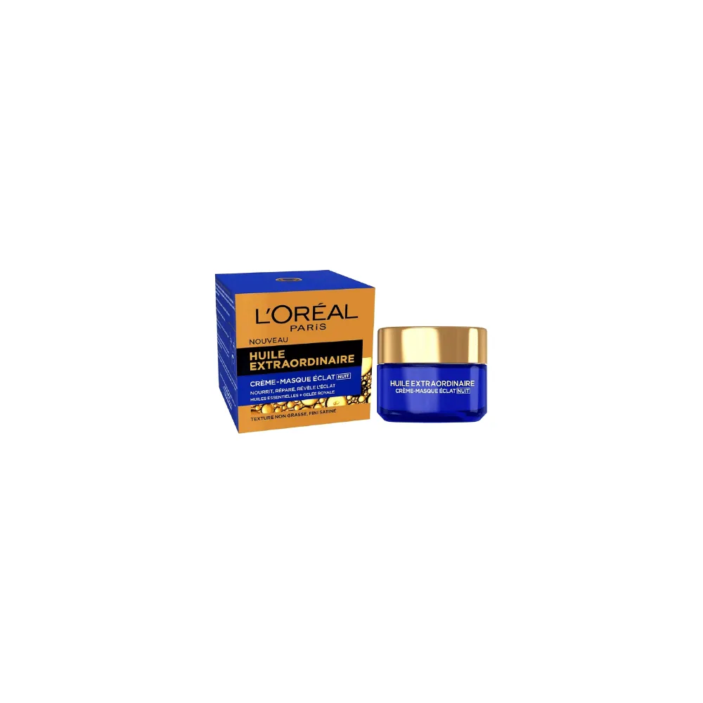 L’Oréal Huile Extraordinaire Creme Masque Nourissante Nuit 50ml