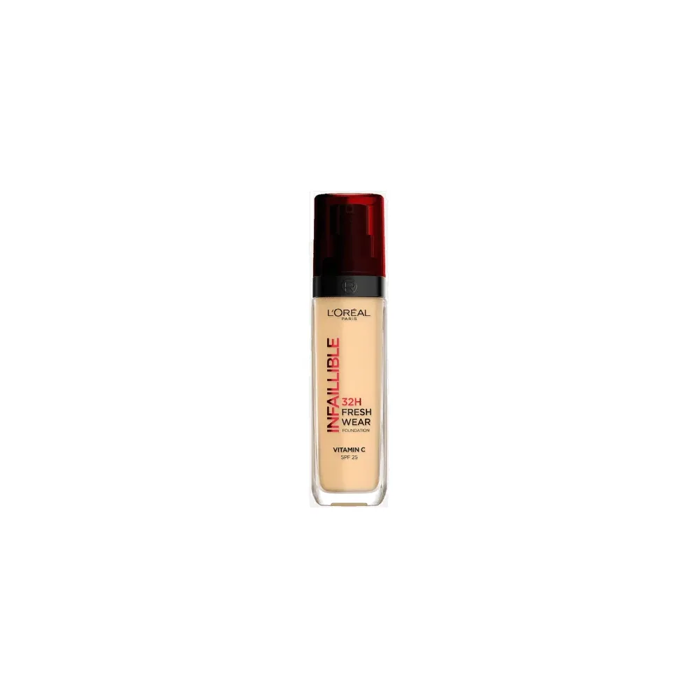 L’Oreal Paris Infallible 24Hr Fresh Wear Liquid Foundation 120 Warm Dore