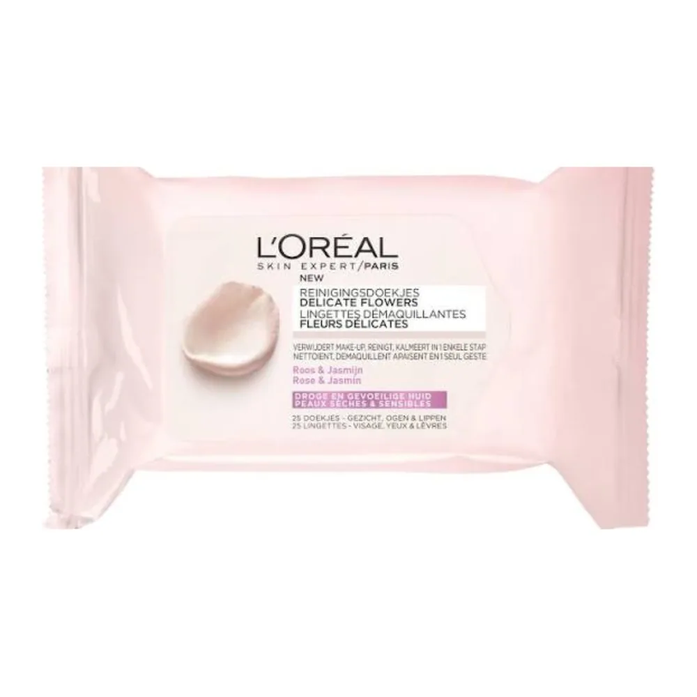 L’Oréal Lingettes Démaquillantes Fleurs Délicates 25 Pcs