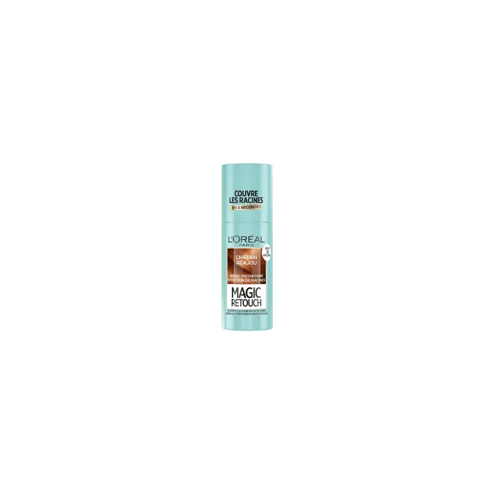 L’Oreal Paris Magic Retouch Spray Instantane Correcteur De Racines & Cheveux Chatain Acajou