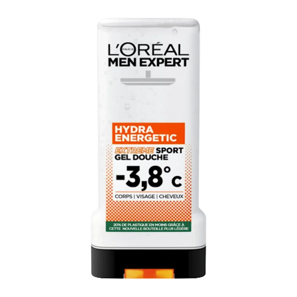 L’Oreal Men Expert Gel Douche 300Ml Hydra Energetic -3.8 C Extreme Sport