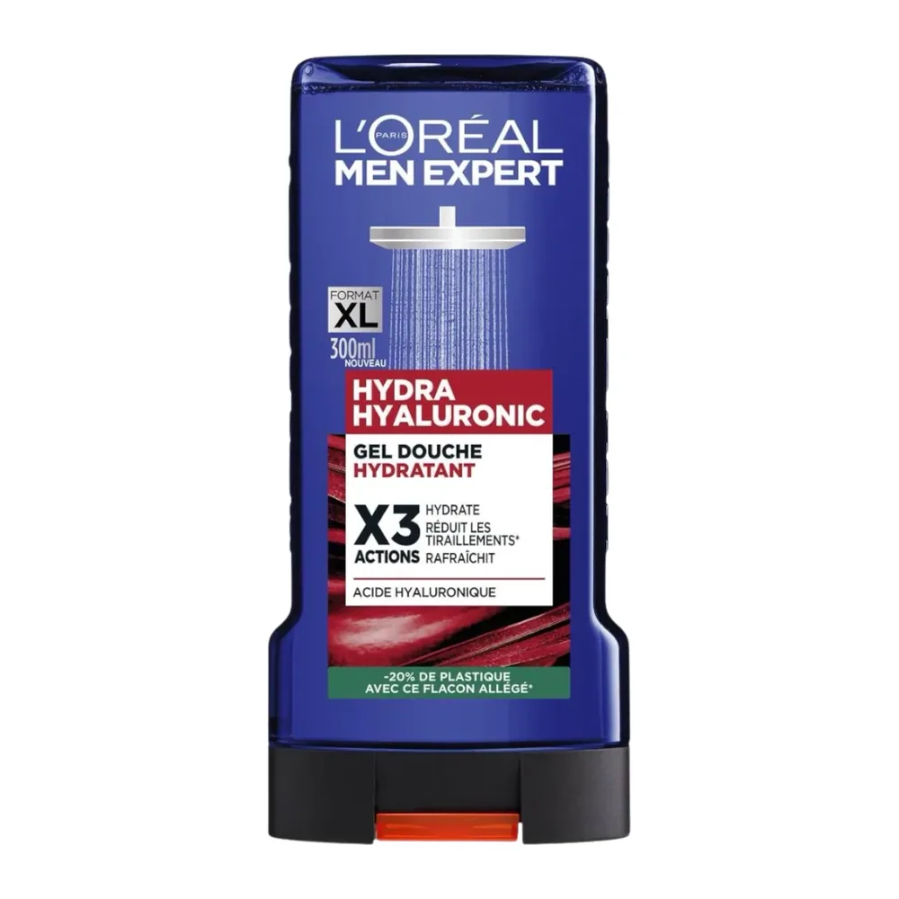 L’Oreal Men Expert Gel Douche Hydra Hyaluronic Hydratant 300ml