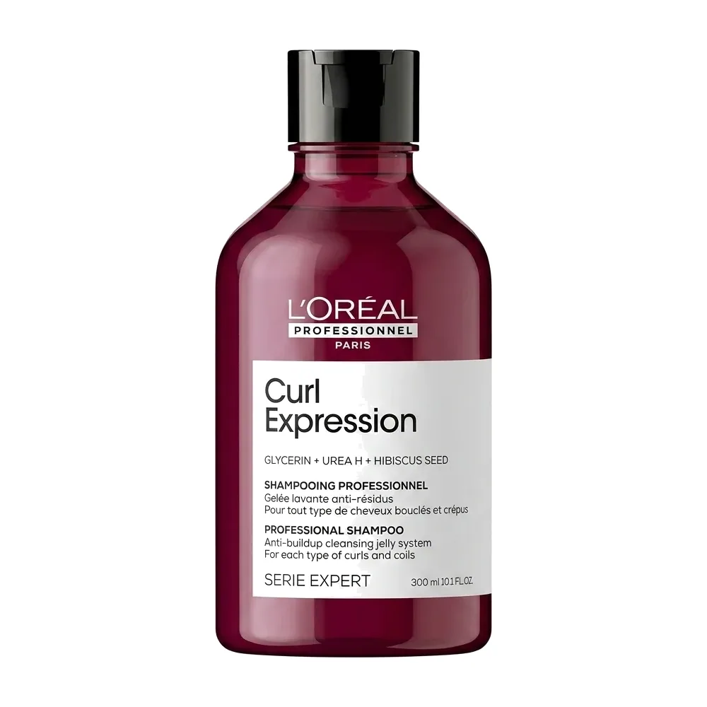 L’ORÉAL PROFESSIONNEL – Curl Expression – Gelée lavante anti-résidus pour cheveux bouclés et crépus – 300ml