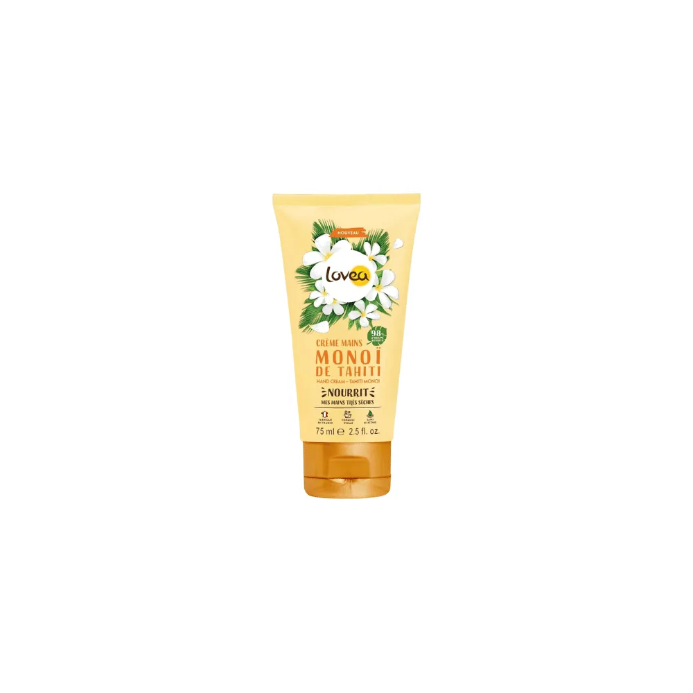 Lovea Crème Mains Monoi De Tahiti 75ml