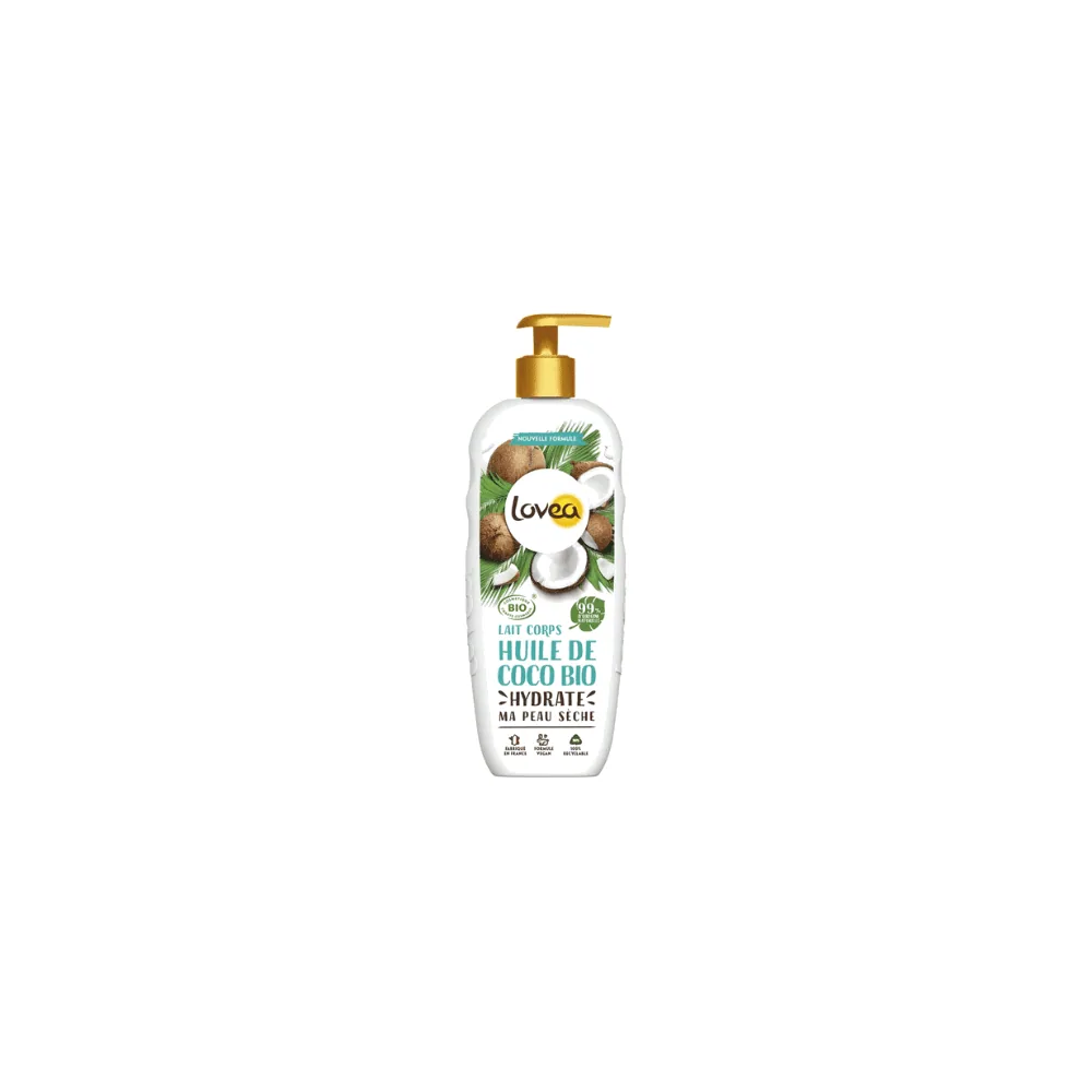 Lovea Lait Corps Huile De Coco Bio 250ml