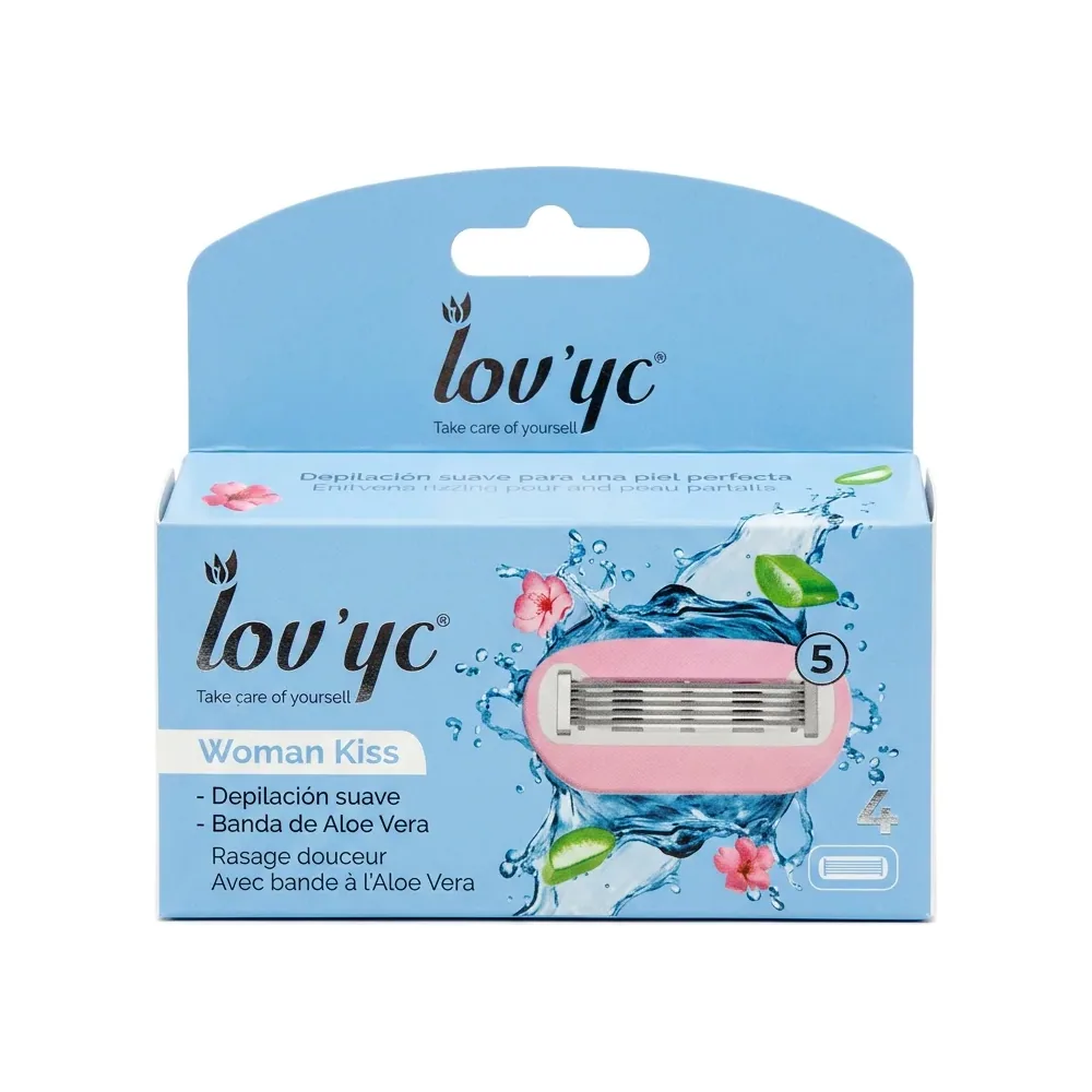 lov’yc – Woman Kiss – Épilation douce – 4 cartouches