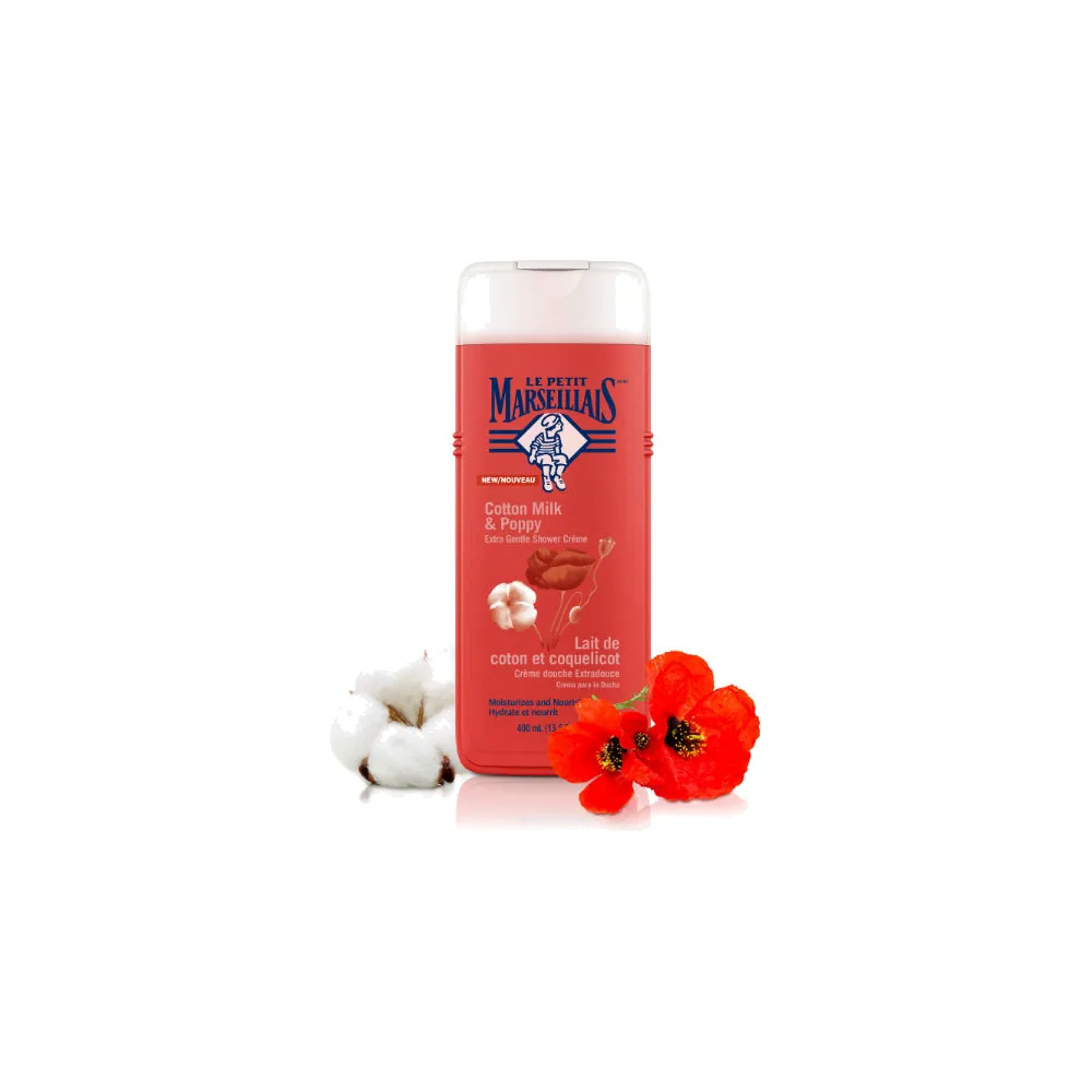 Lpm « Lait De Cotton & Coquelicot »