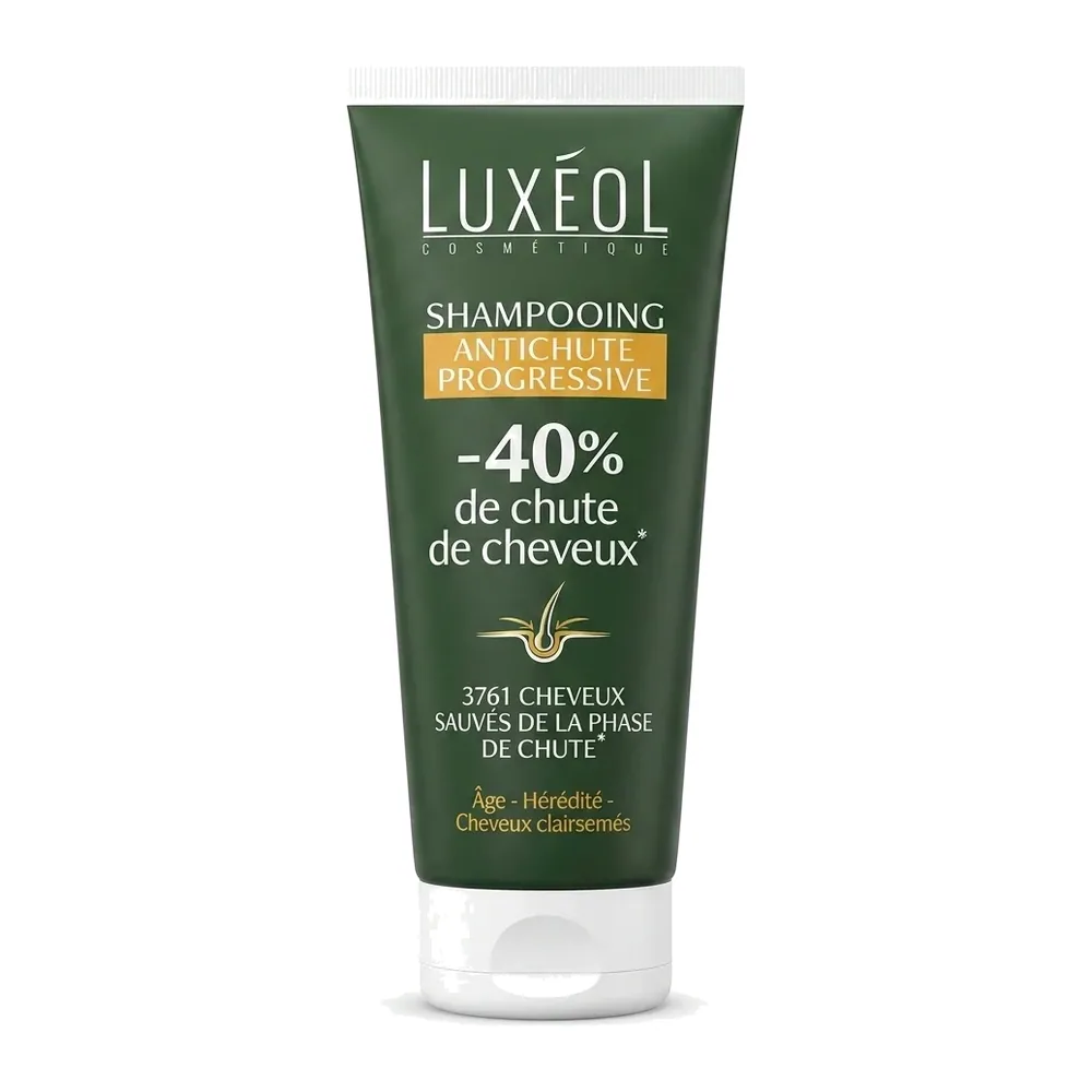 LUXÉOL – SHAMPOOING ANTICHUTE PROGRESSIVE – Réduit la chute de cheveux