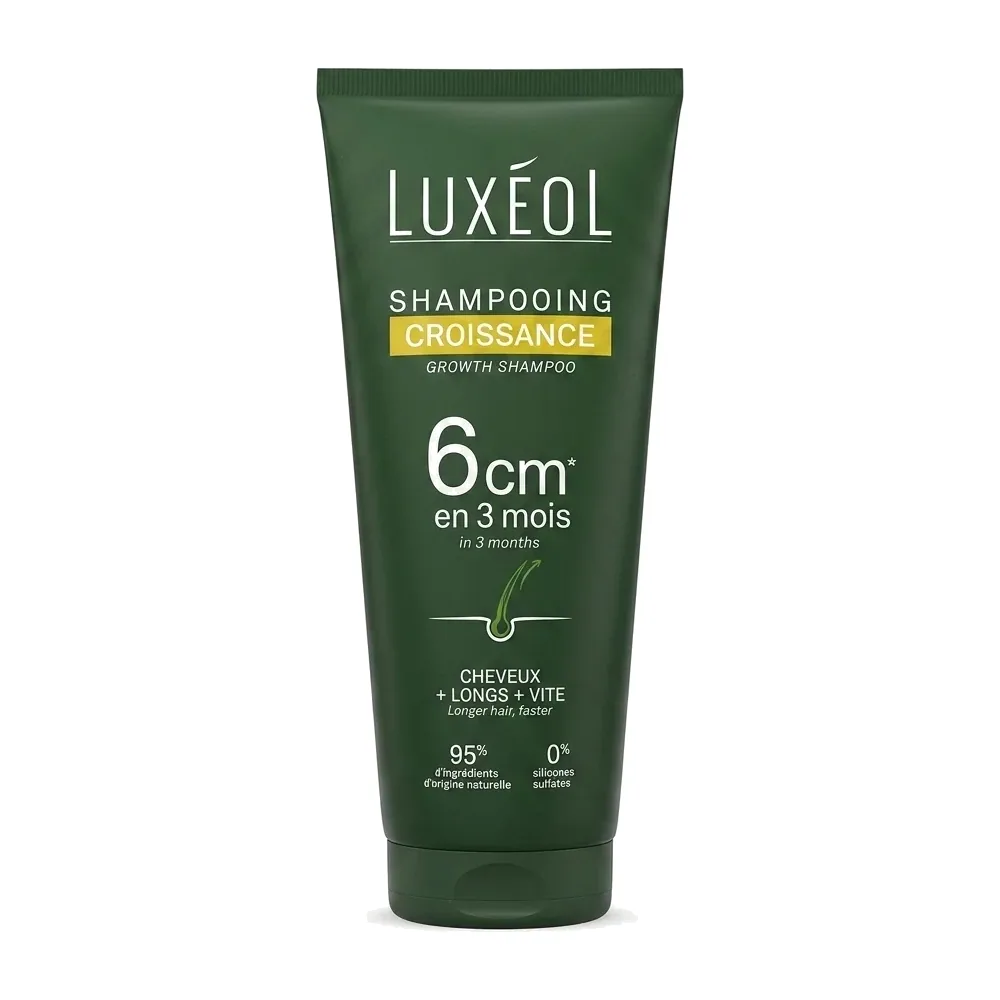 LUXÉOL – SHAMPOOING CROISSANCE – Accélère la pousse des cheveux