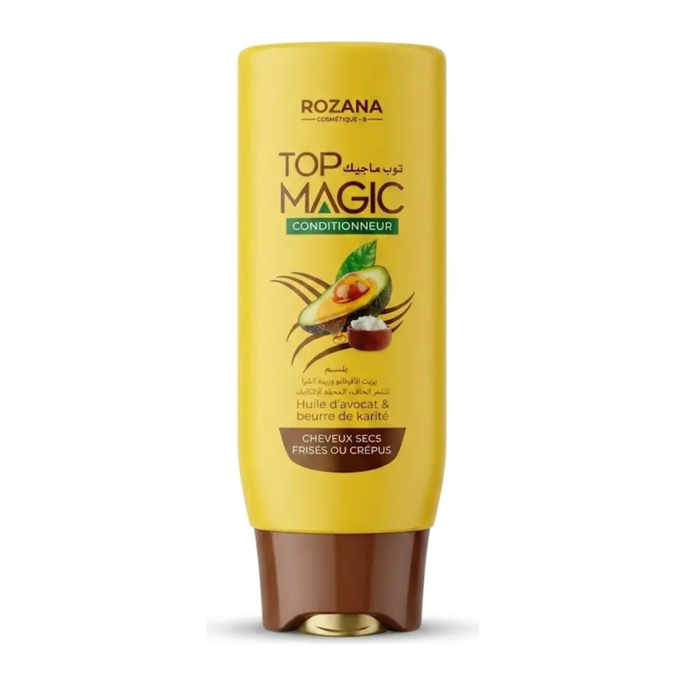 Top Magic Apres Shampooing 300Ml Huile D’Avocat Et Beurre De Karite