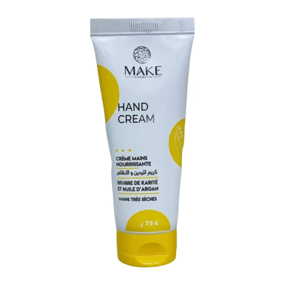 Make Hand Cream 75G Beurre De Karite Et Huile D’Argan Main Tres Seches