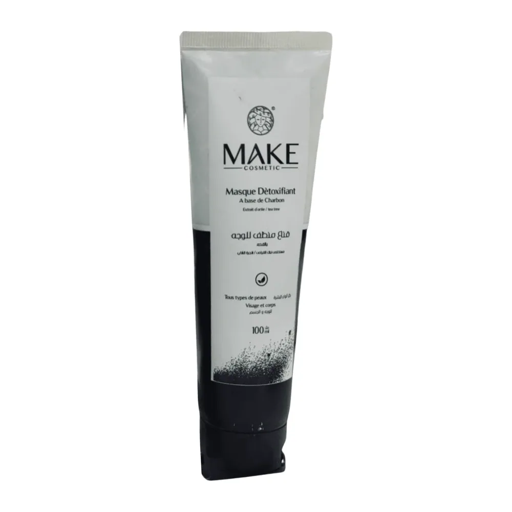 Make Masque Visage A Base De Charbon