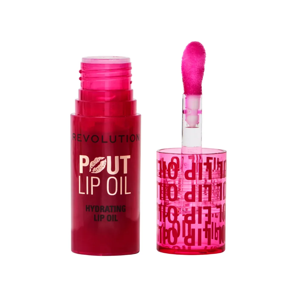 Revolution Cherry Red Pout Lip Oil 4.6ml