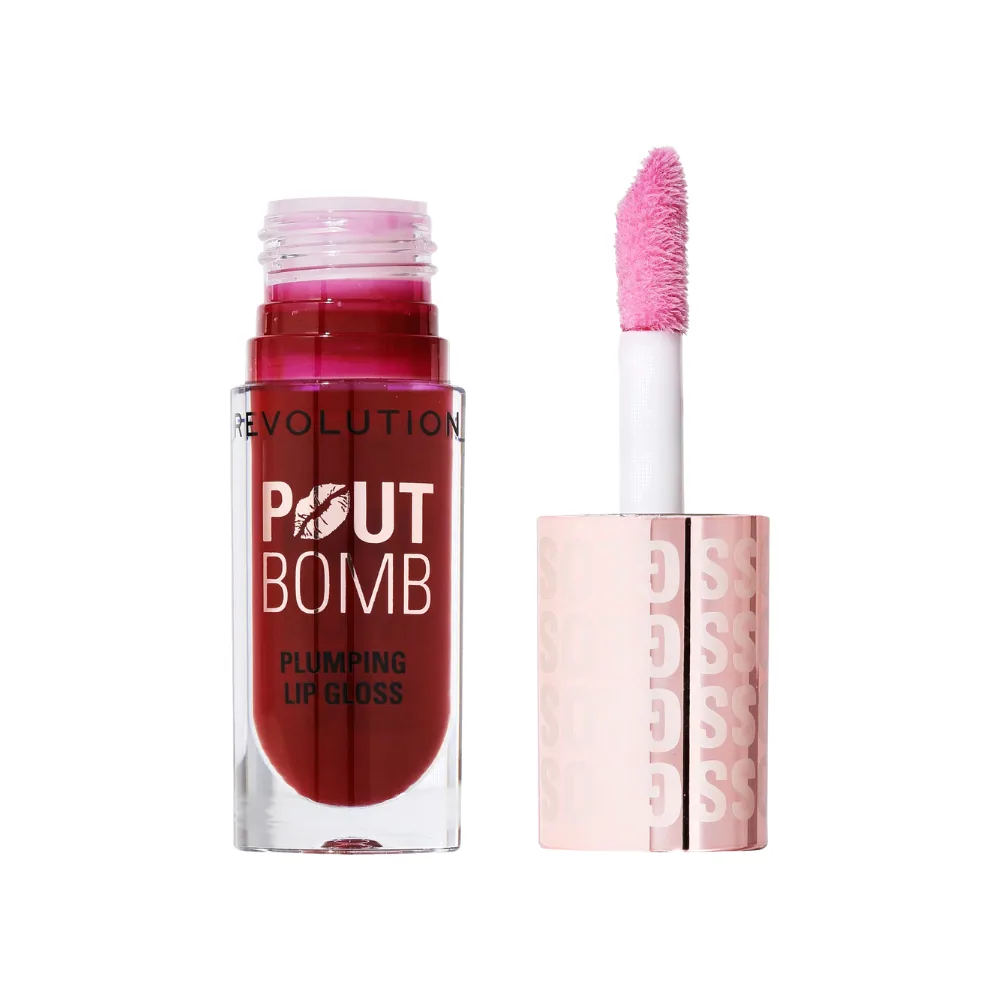 Revolution Jelly Berry Mauve Pout Bomb Gloss 4.6ml