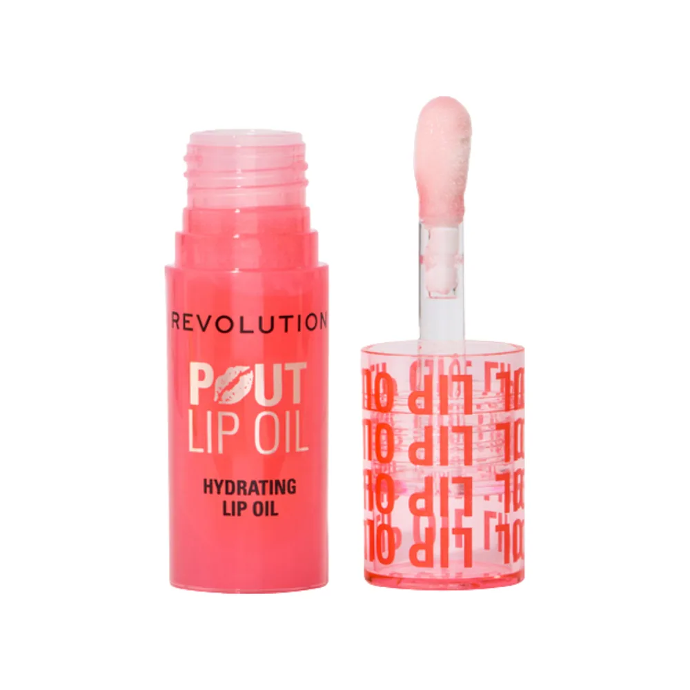 Revolution Juicy Peach Pout Lip Oil 4.6ml