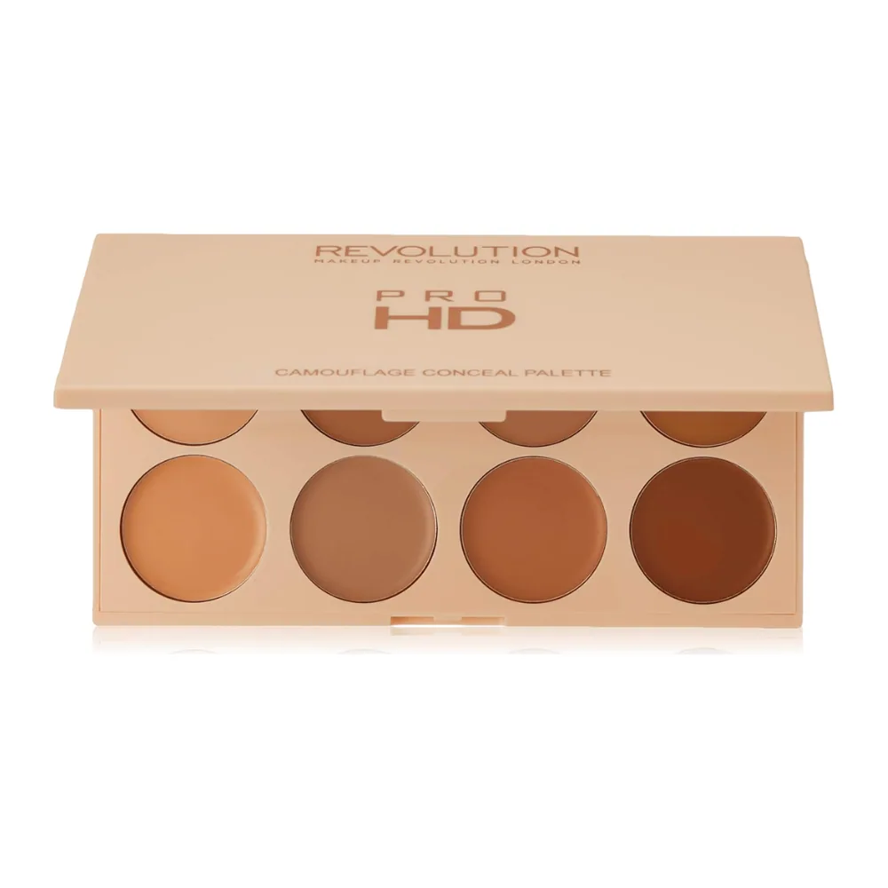 Revolution Pro Hd Camouflage Conceal Palette Ligth Medium