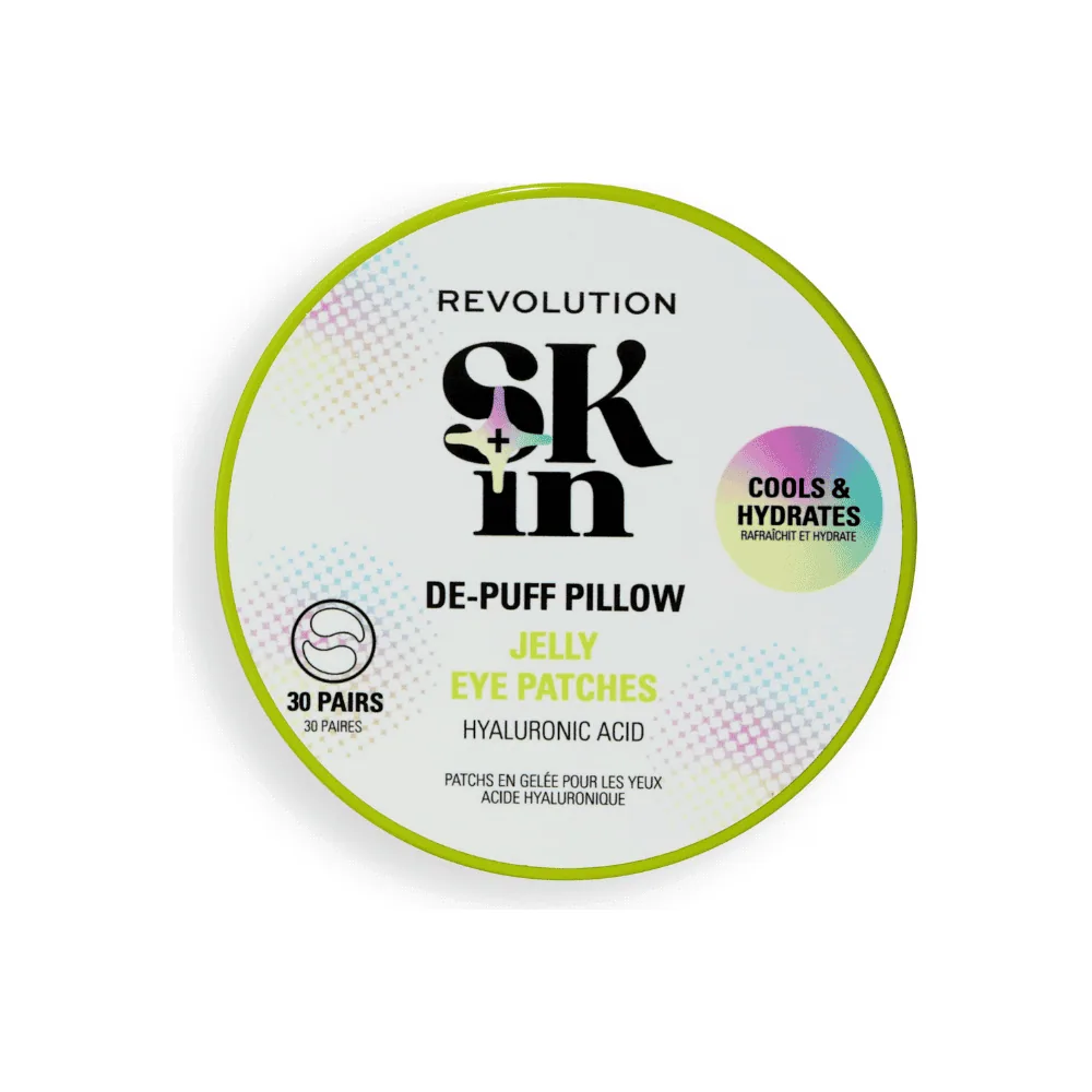 Revolution Skin de Puff Pillow Jelly Eye Patches 30 Pairs